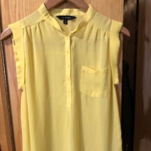 Sandro Yellow Blouse